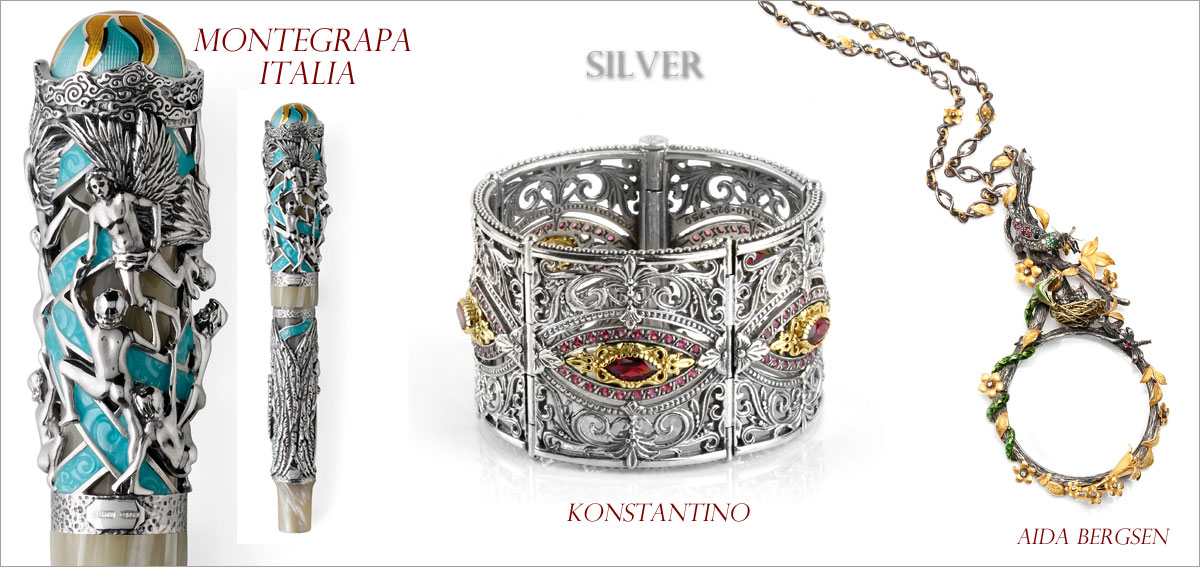 Silver // Winner: Montegrapa Italia, First runner-up: Konstantino, Second runner-up: Aida Bergsen