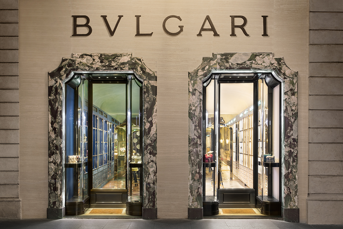 Bulgari's 'New Curiosity Shop,' located at Via dei Condotti, 11a, Romе