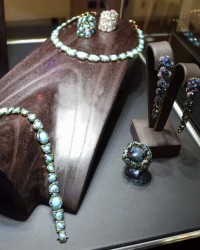 Colour - pop bracelet with turquoise bracelet with gemstones by Rodney Rainer