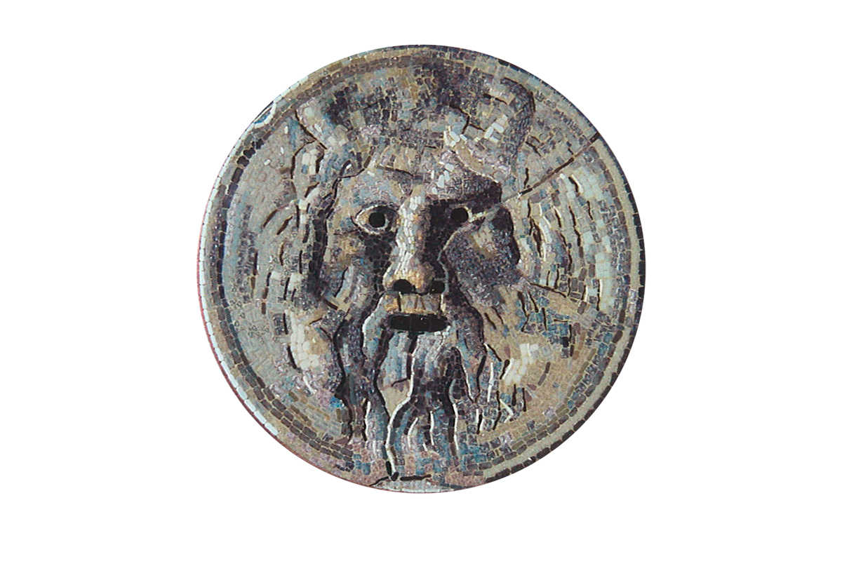  Mouth of the Truth that became the inspiration for Alessio Boschi belt buckle