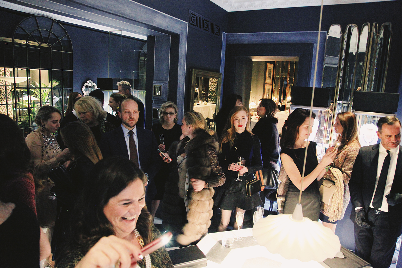  Veschetti's private exhibition in Knightsbridge, London