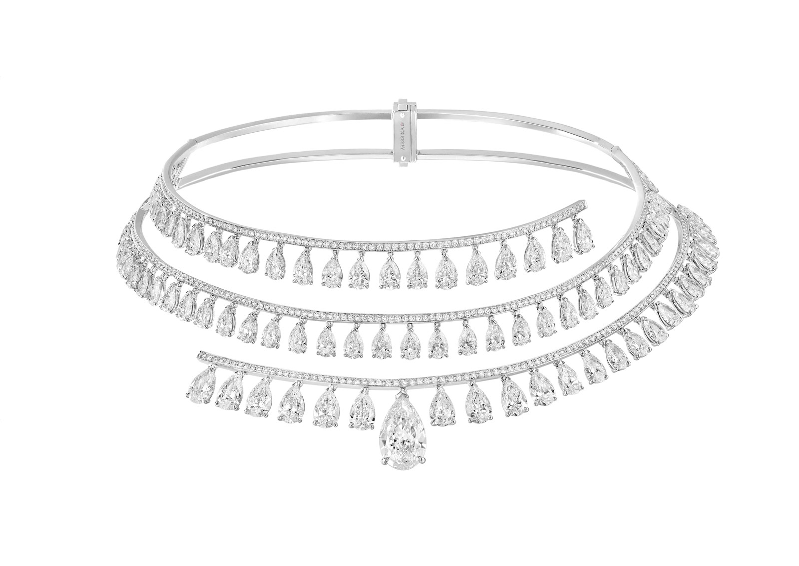  Messika Diamond Whirl necklace