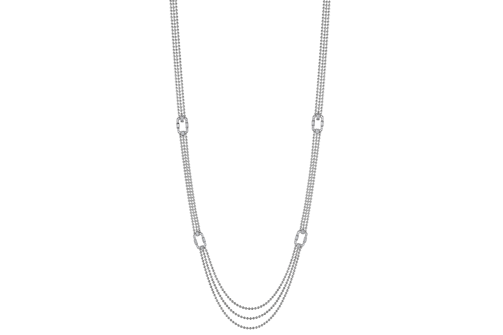  Maria Canale convertible necklace in 24ct diamonds