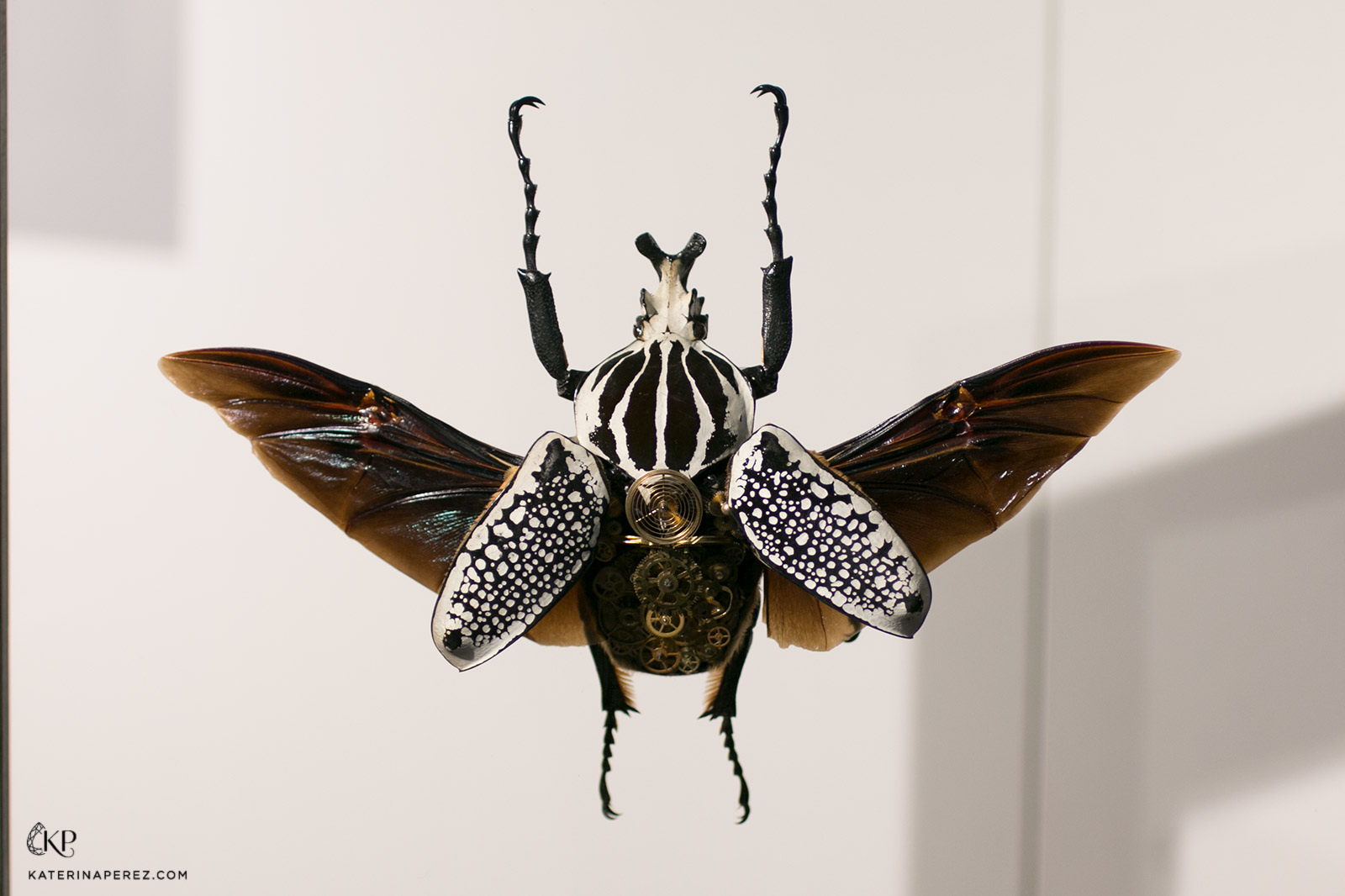  Gaby Wormann's horological insects in the MB&F M.A.D. gallery 