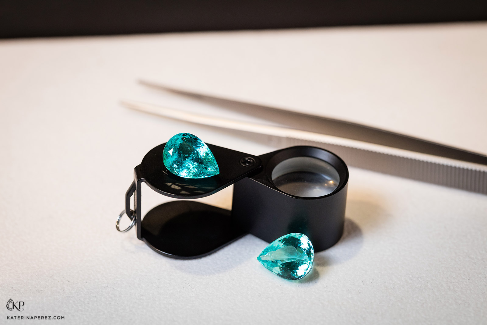  Paul Wild Paraiba tourmalines. Photo by Simon Martner for katerinaperez.com