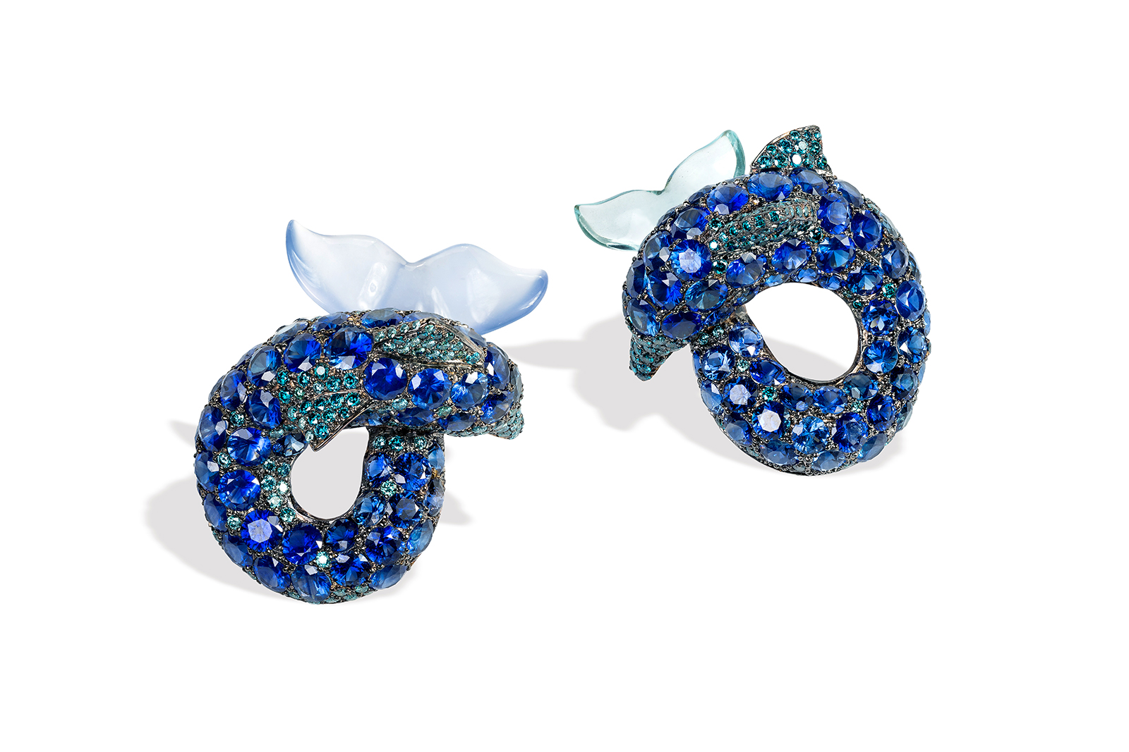  Rosior sapphire earrings 