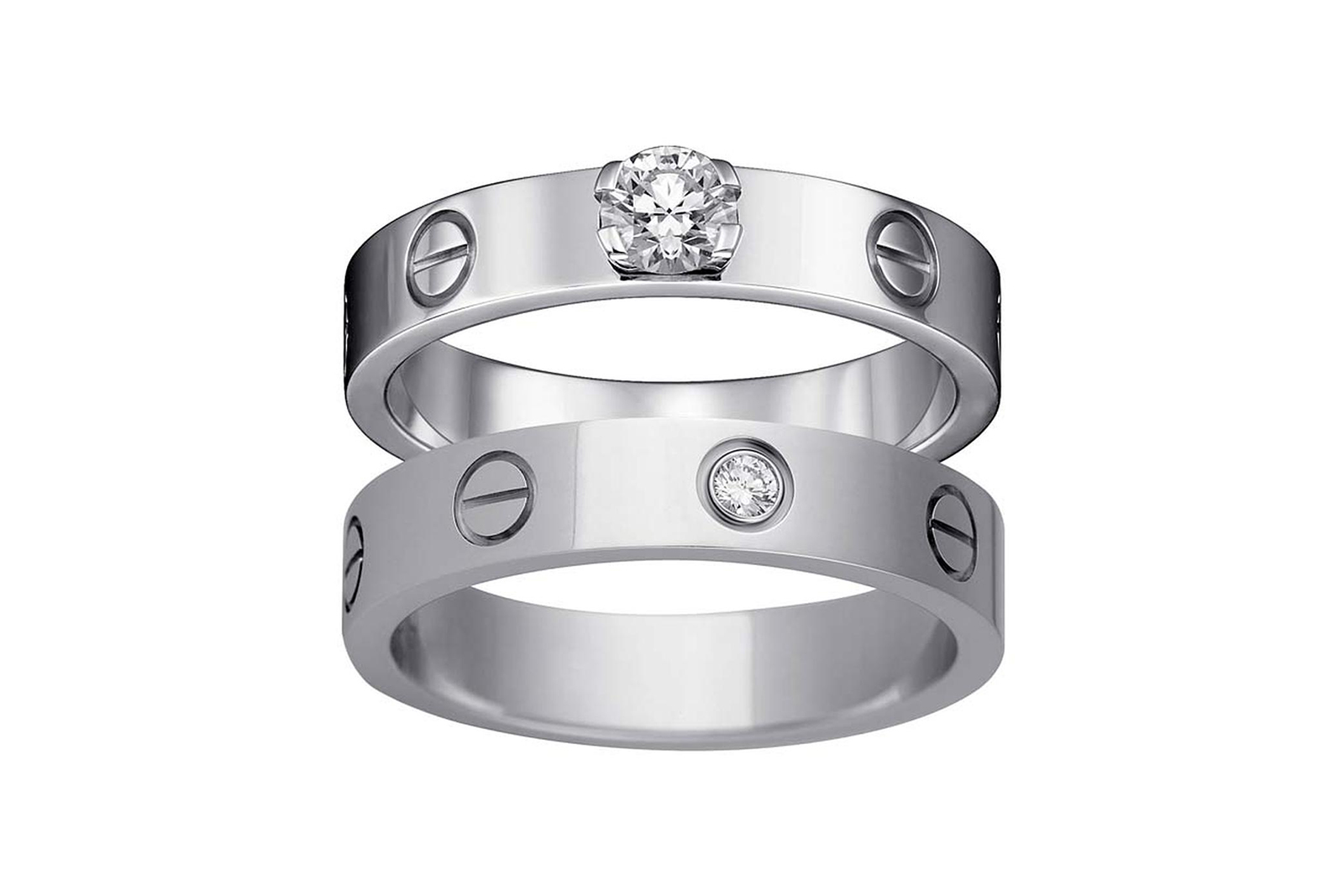 cartier love engagement rings