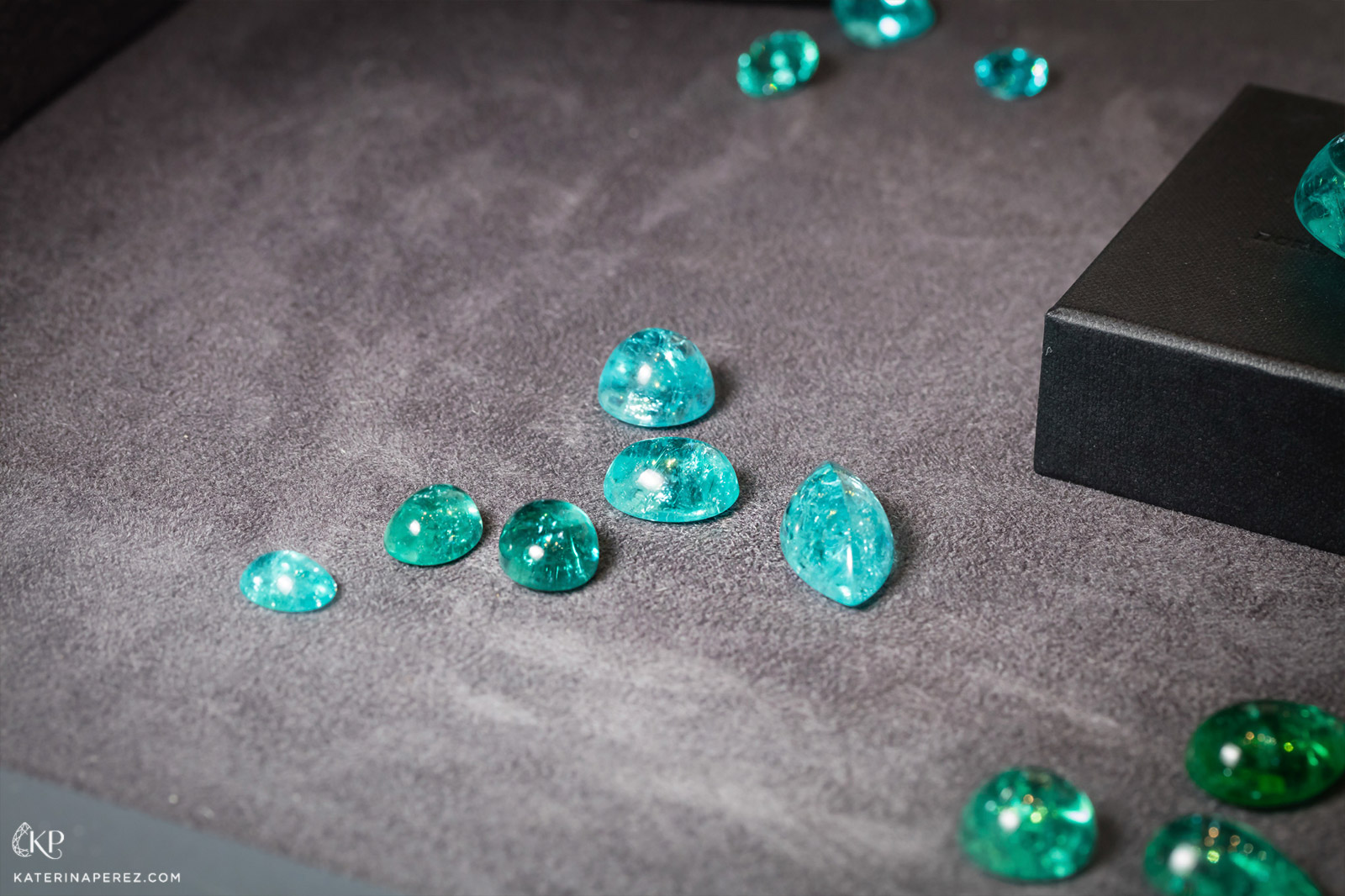  Doris Hangartner Paraiba tourmalines