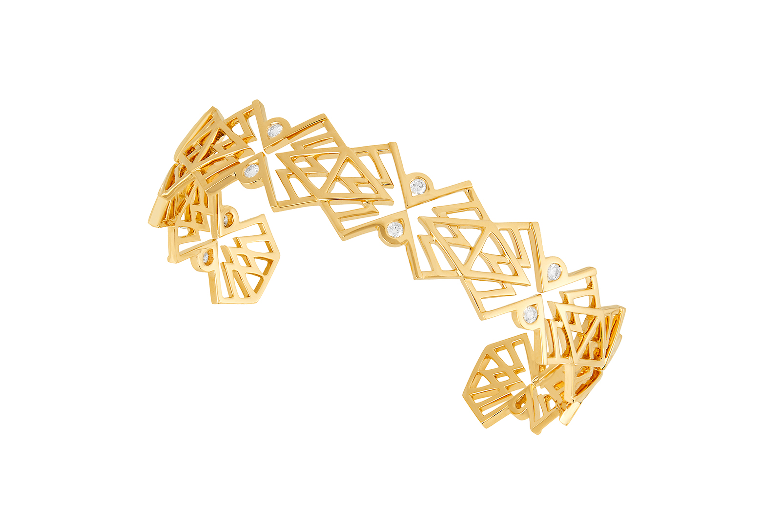  Julien Riad Sahyoun 'Babylon' collection bangle