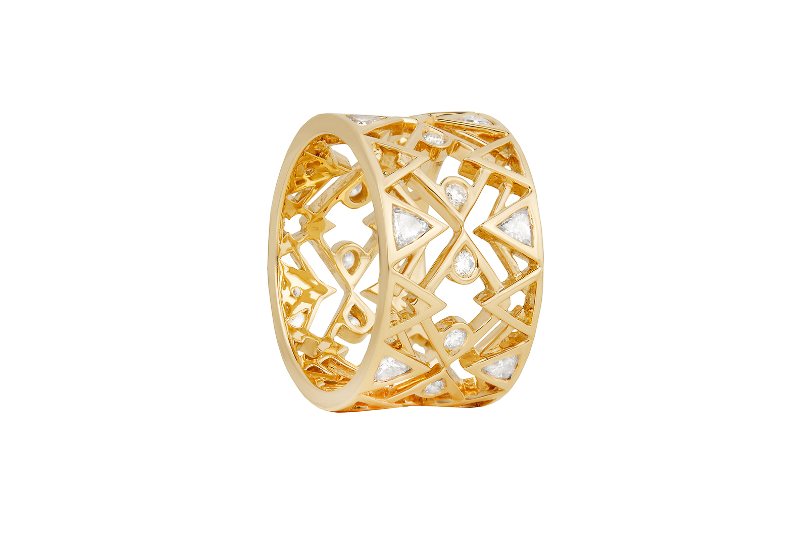  Julien Riad Sahyoun 'Babylon' collection ring