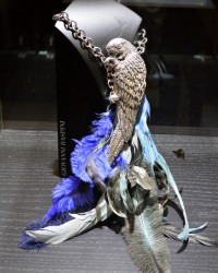 Серебрянный попугай-ожерелье Джованни Распини