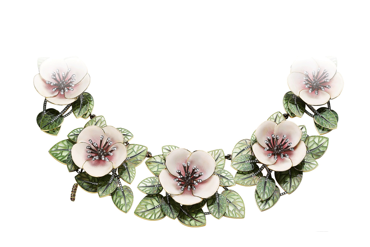 Ilgiz Fazulyanov vitrous enamel necklace