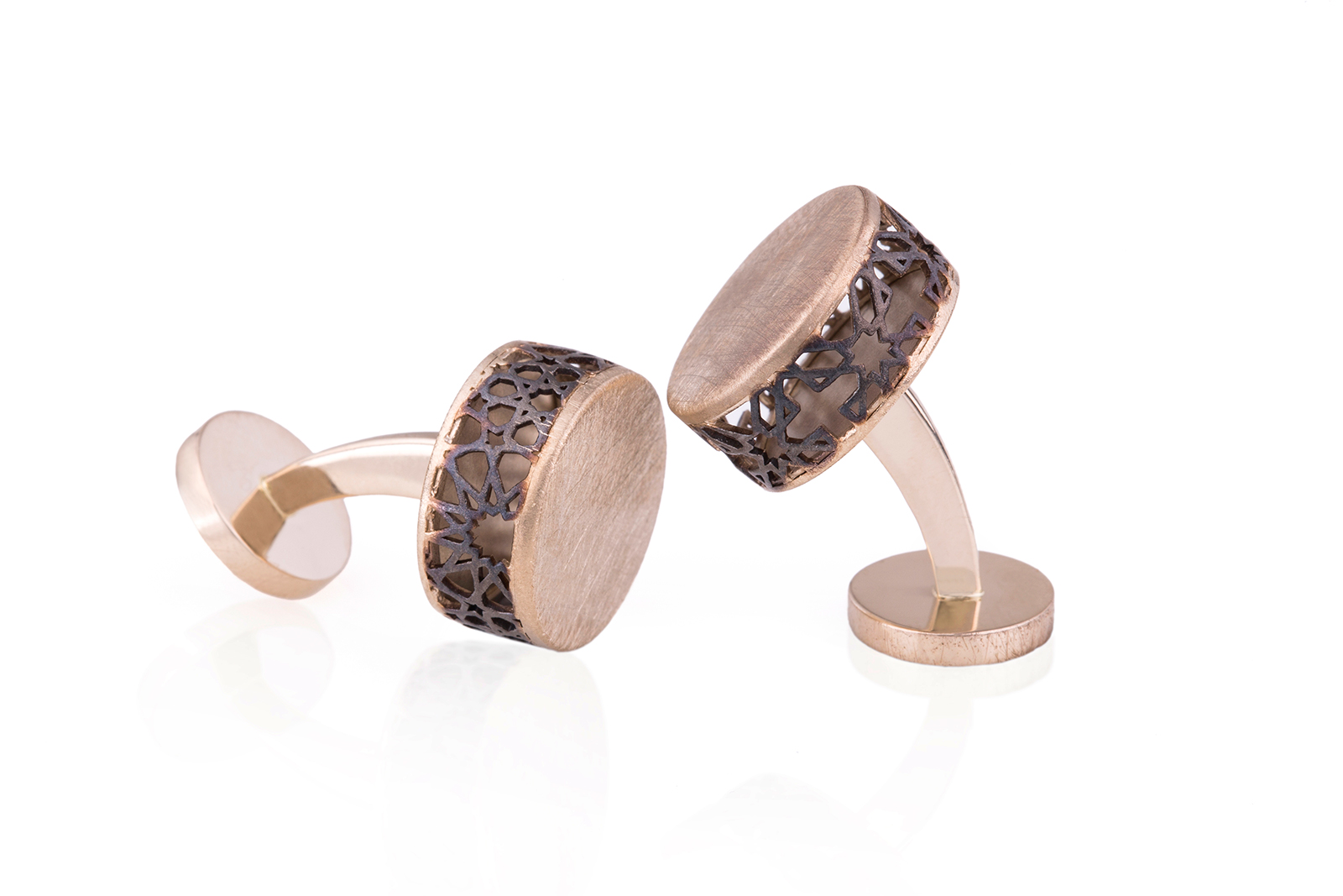  Nada G 'Identity West and East' cufflinks