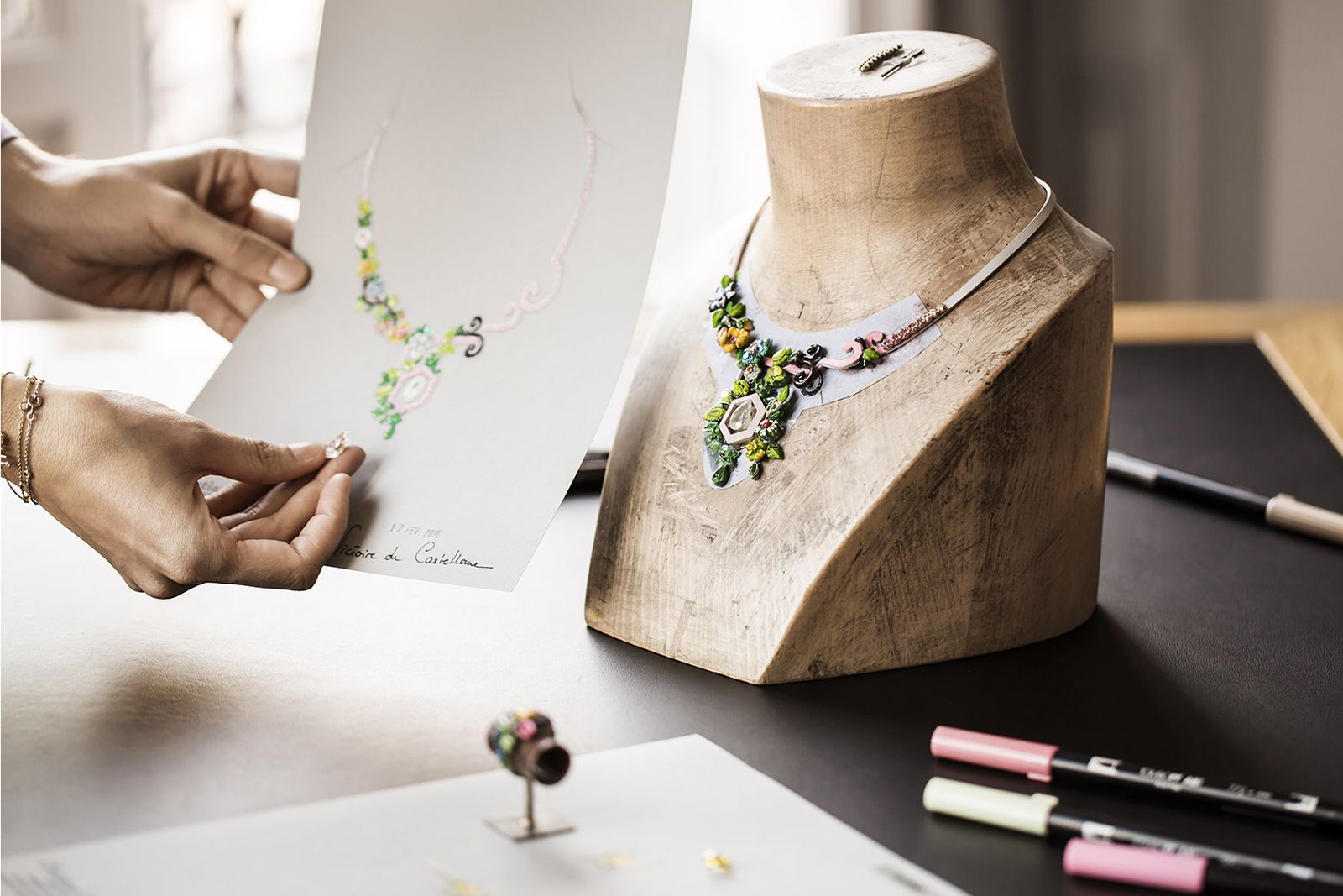 The making of Dior ‘Dior à Versailles, Côté Jardins’ collection