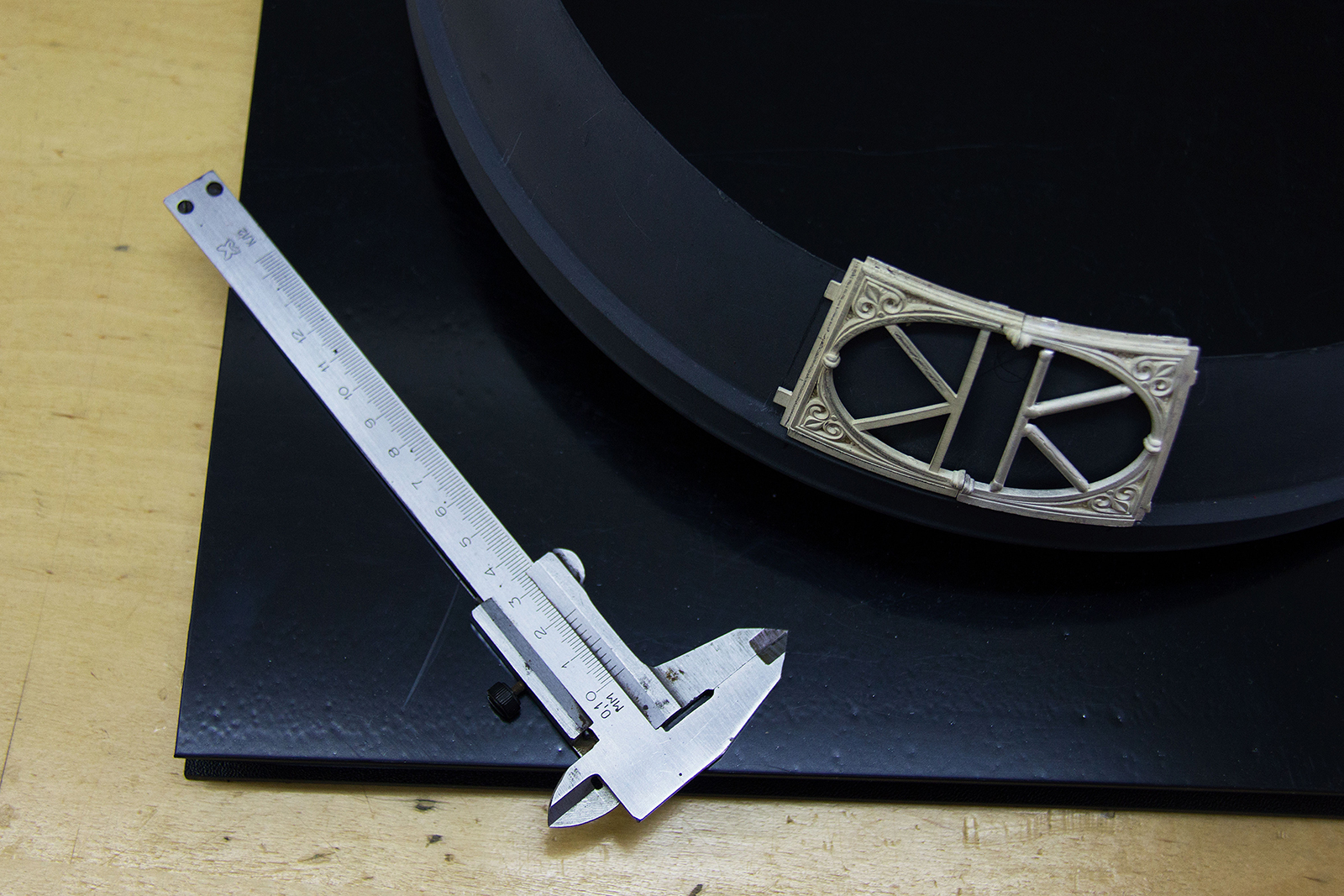  Stadium 13 art object by MYAGKOV atelier in the making