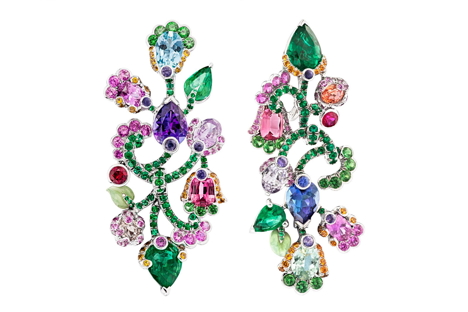  Fabergé 'Secret Garden' collection earrings 