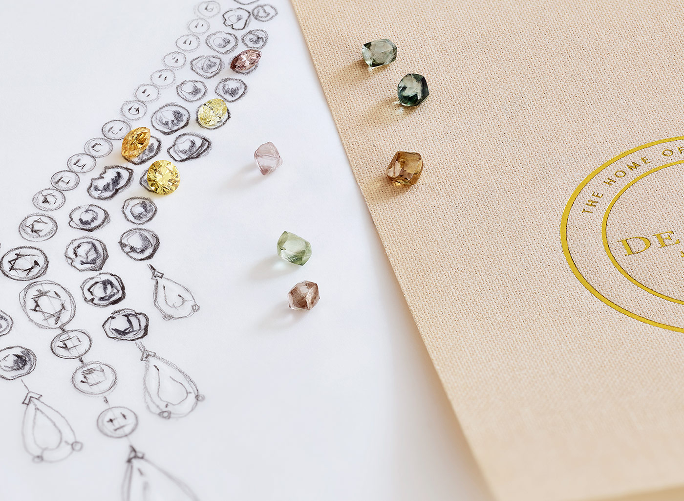  The making of De Beers 'Vulcan' necklace 