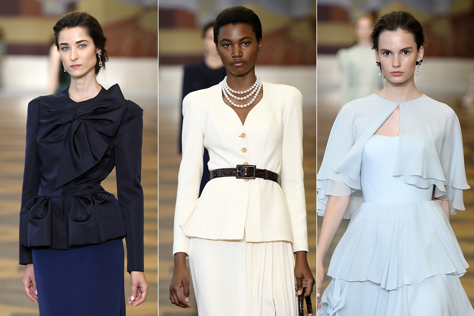 Ulyana Seergenko A/W 2018 Paris Haute Couture catwalk presentation with Faidee jewels