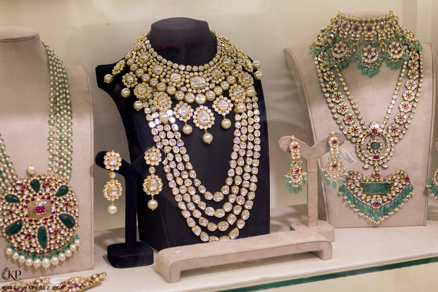 Ghatiwala Jewellers display