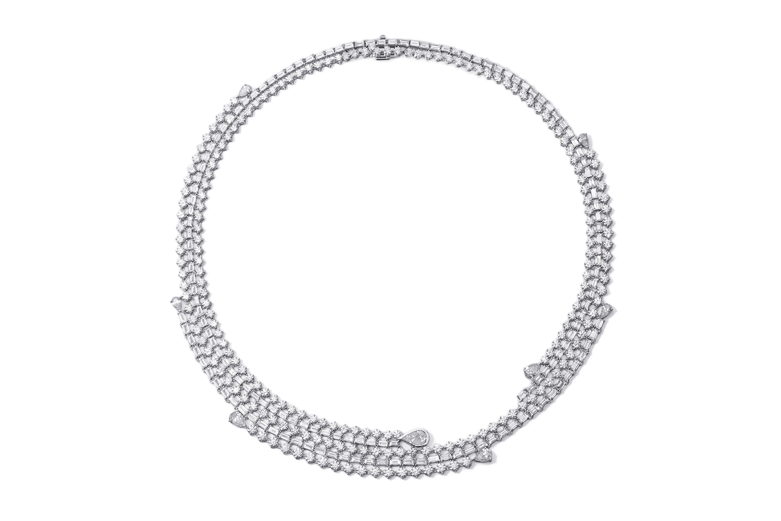 Storm diamond necklace from Iced Zeit collection by Stenzhorn