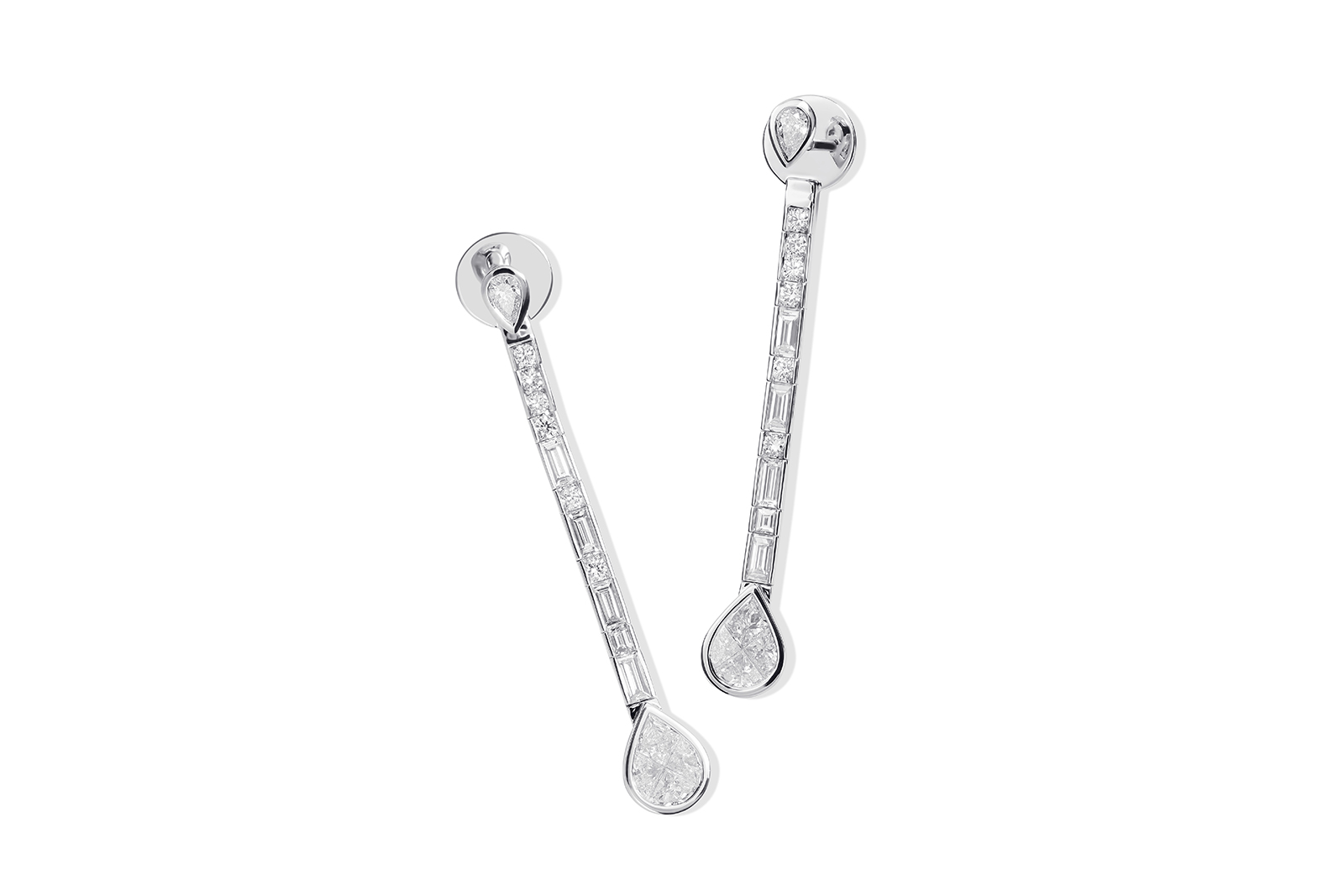  Diamond earrings from Iced Zeit collection by Stenzhorn