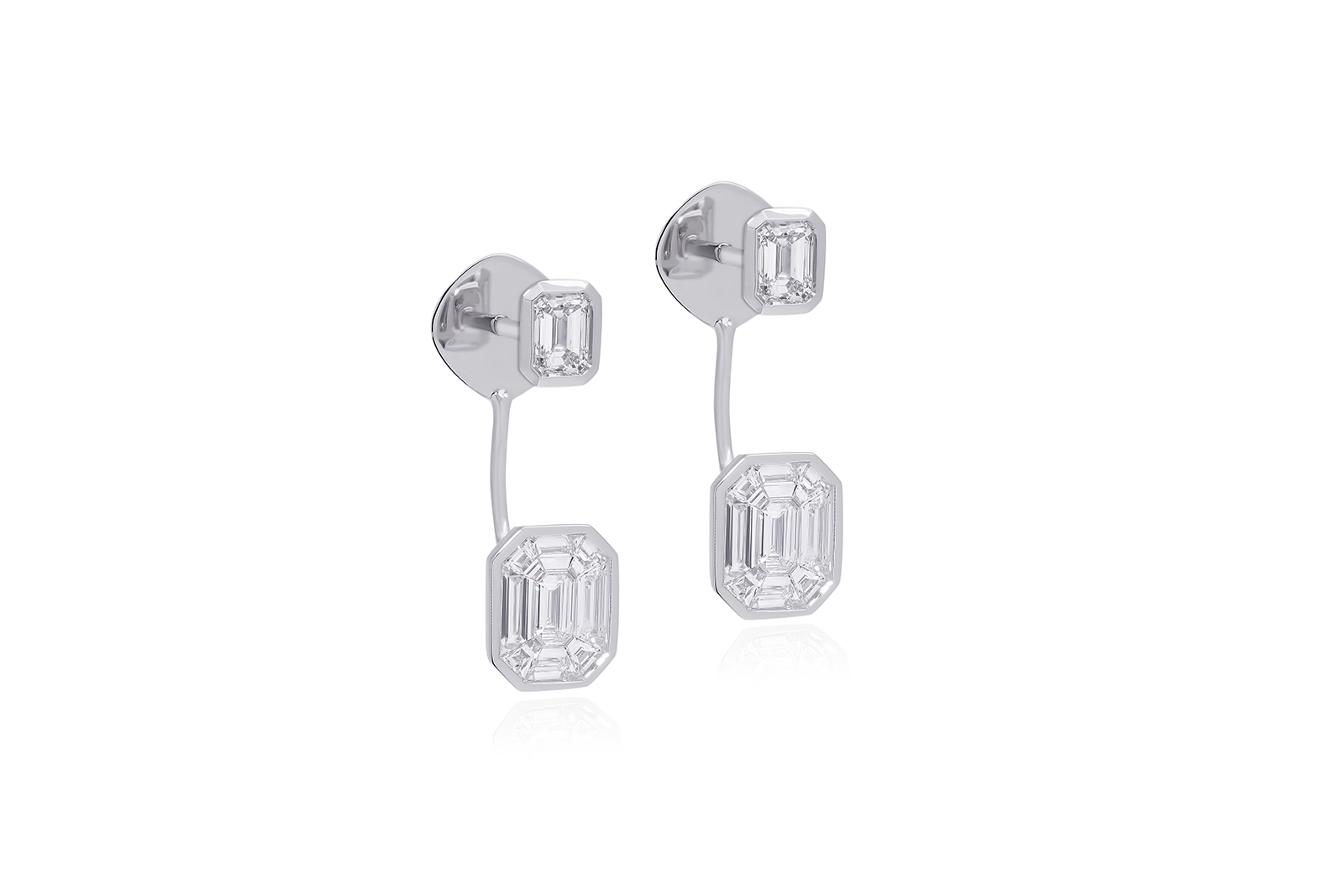  Diamond earrings from Iced Zeit collection by Stenzhorn