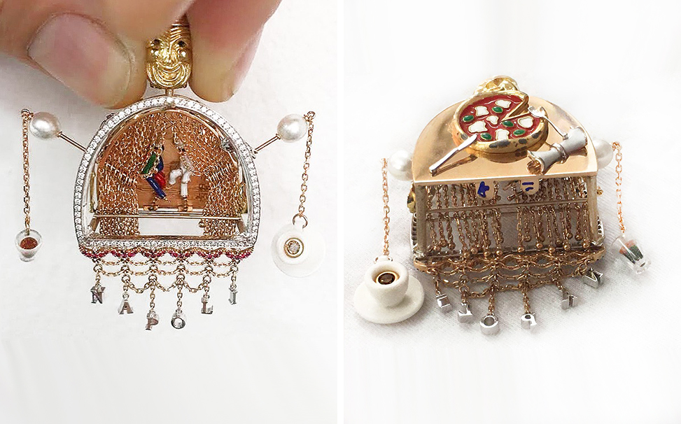  The making of Alessio Boschi's 'Bella Napoli' pendant necklace
