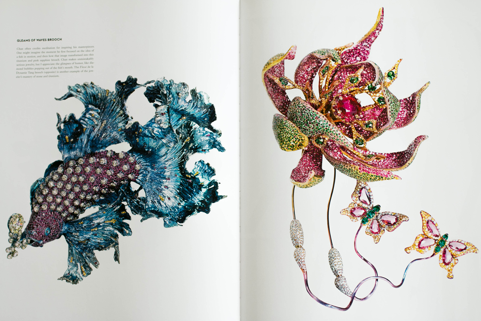 Wallace Chan jewellery in 'Jeweler' by Stellene Volandes
