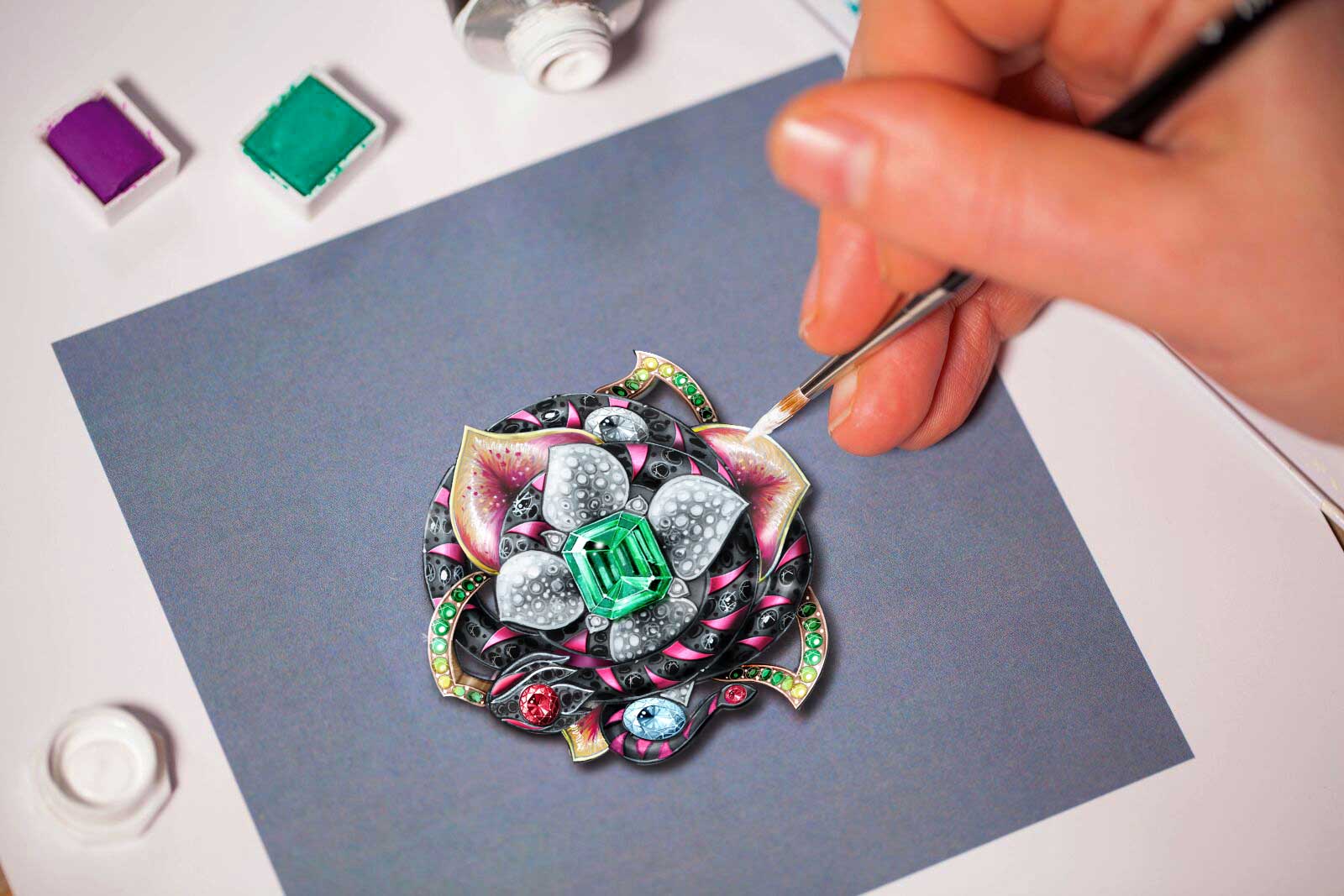  Making of the Jewellery Orchestra ‘Boa Constrictor' dis-engagement ring 