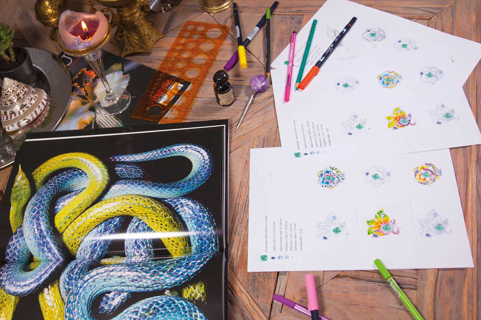 Making of the Jewellery Orchestra ‘Boa Constrictor' dis-engagement ring 