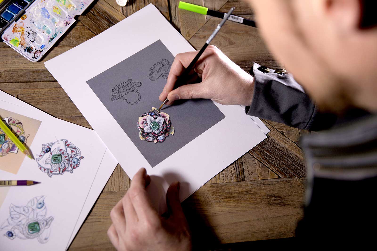  Making of the Jewellery Orchestra ‘Boa Constrictor' dis-engagement ring