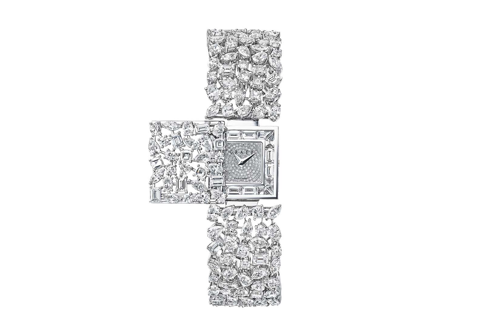  Graff ‘Diamond Secret’ watch fully set with 44.24ct diamonds in 18k white gold