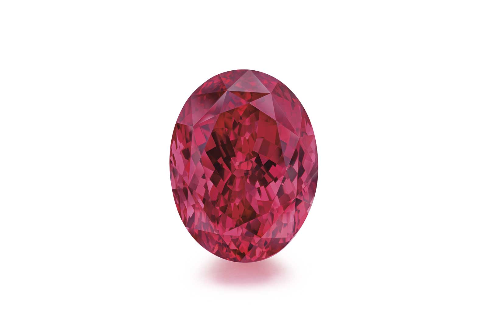  Harry Winston 'Winston Candy' 16.32ct oval cut red spinel,