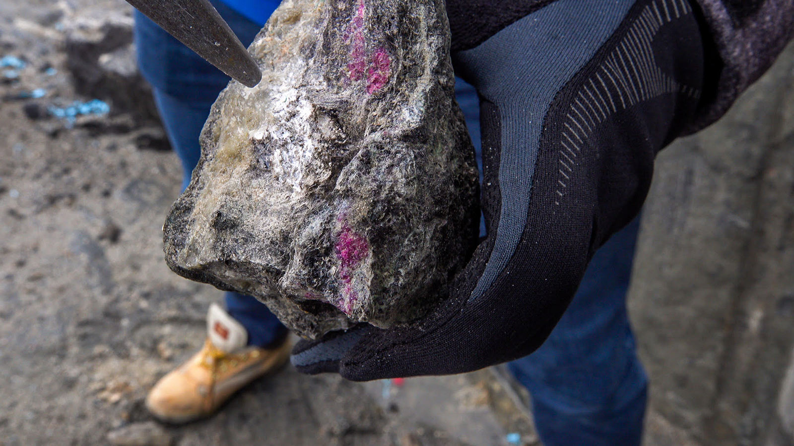   The natural crystalline form of Greenlandic Aappaluttoq mine rubies