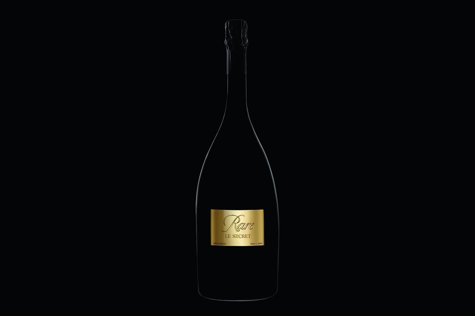  Mellerio dits Meller and Piper Heidsieck  collaboration ‘Le Secret Rare’ prestige cuvée bottles 