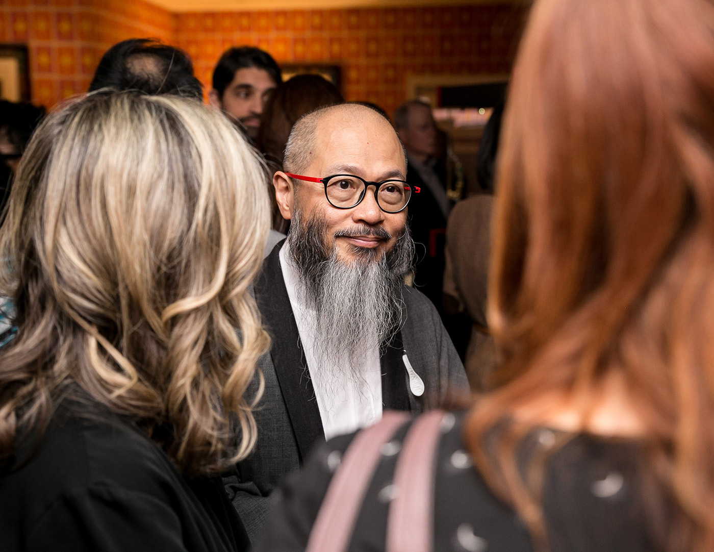 Wallace Chan at his 'Shapeshifter: The Multiverse of Wallace Chan' event in New York