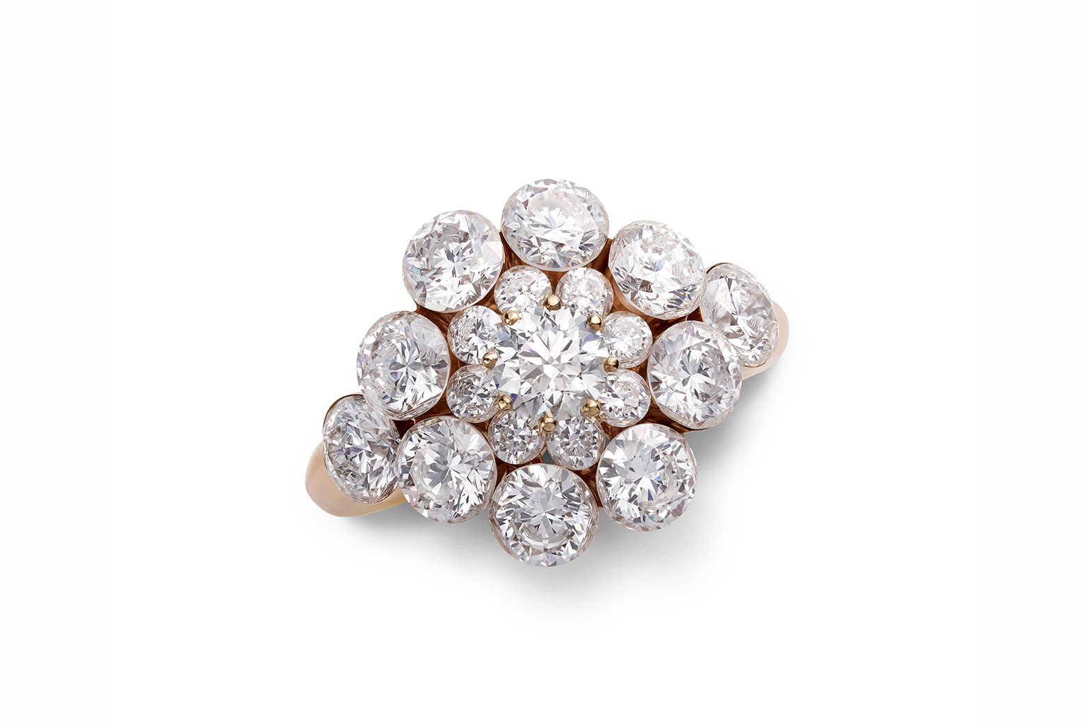  Chopard 'Magical Setting' ring  with diamonds in 18k rose gold