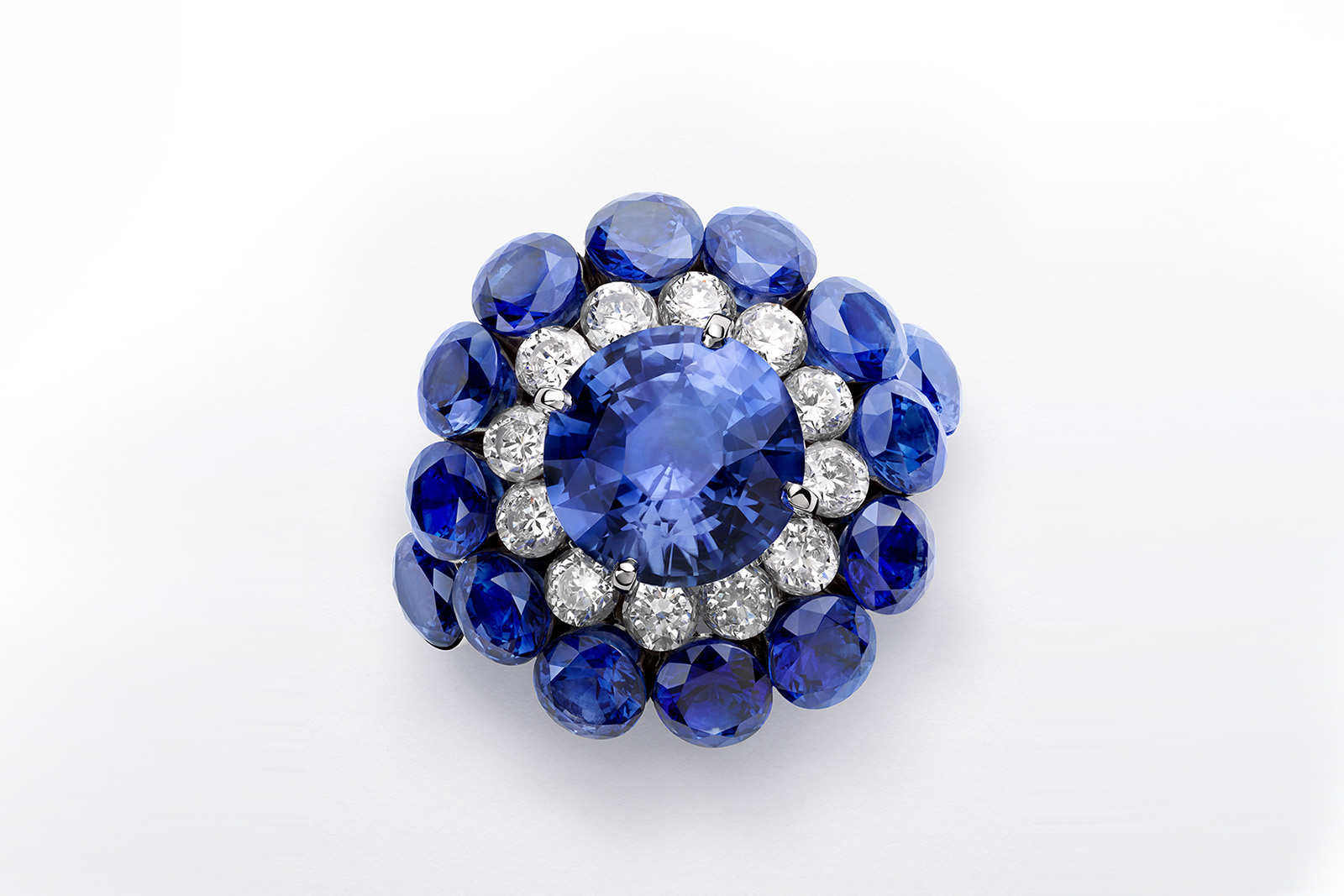 Кольцо Chopard Blue Diamond. Chopard Ring Blue Topaz. Центр сапфир