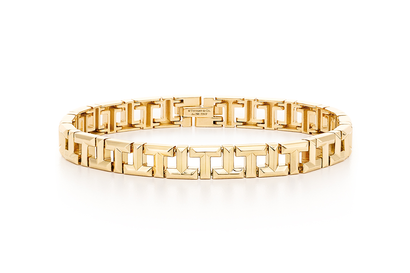  Yellow gold bracelet from Tiffany&Co. 'True' collection