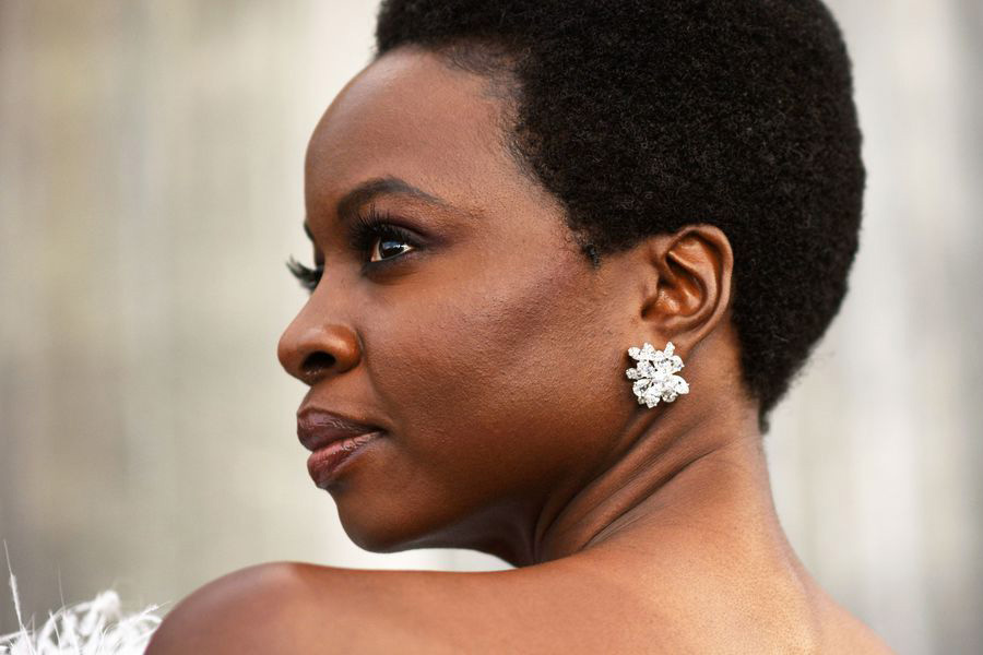  Danai Gurira wearing Bulgari jewellery at SAG awards 2019 