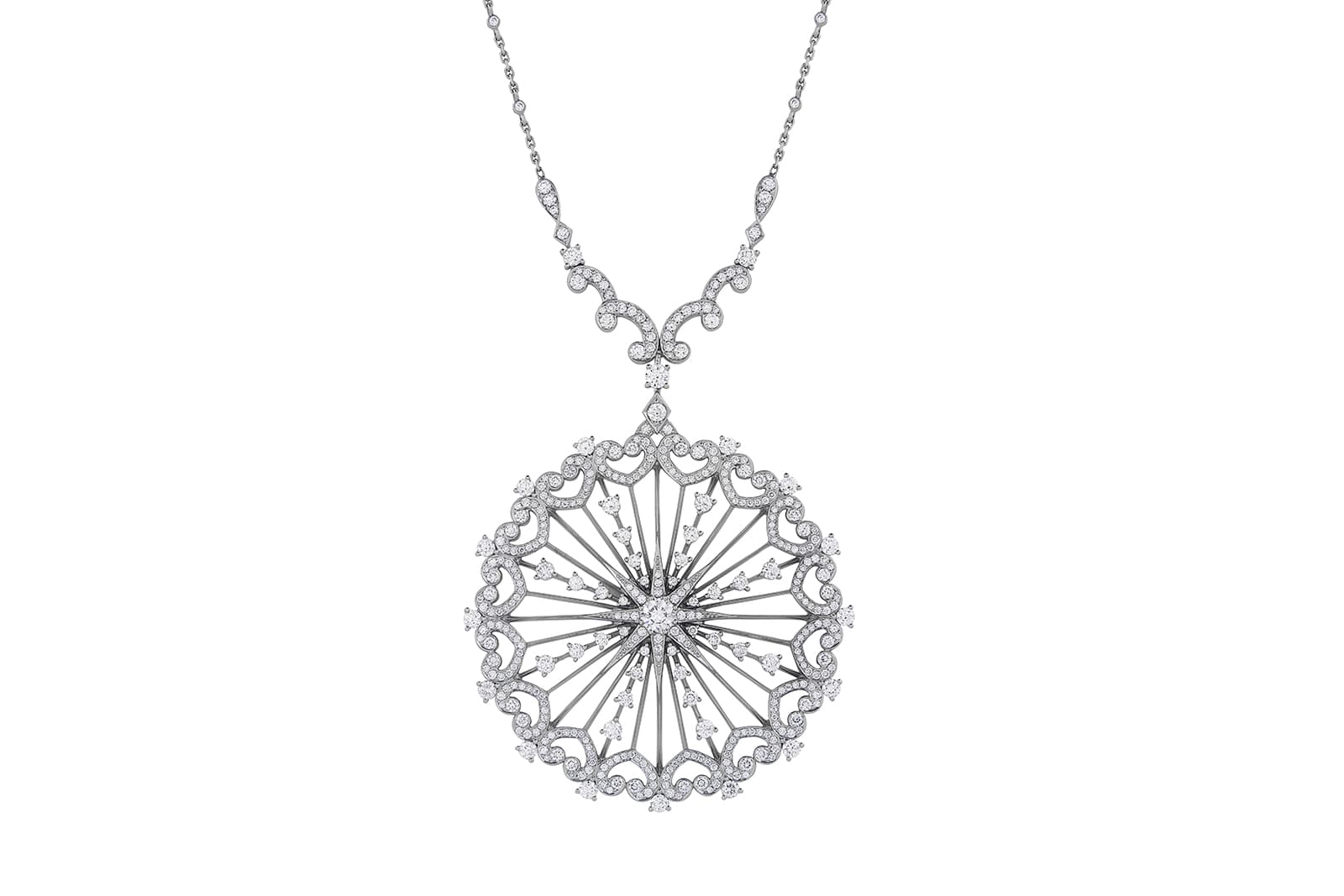  Starlight pendant with diamonds from Muse collection by Garrard 