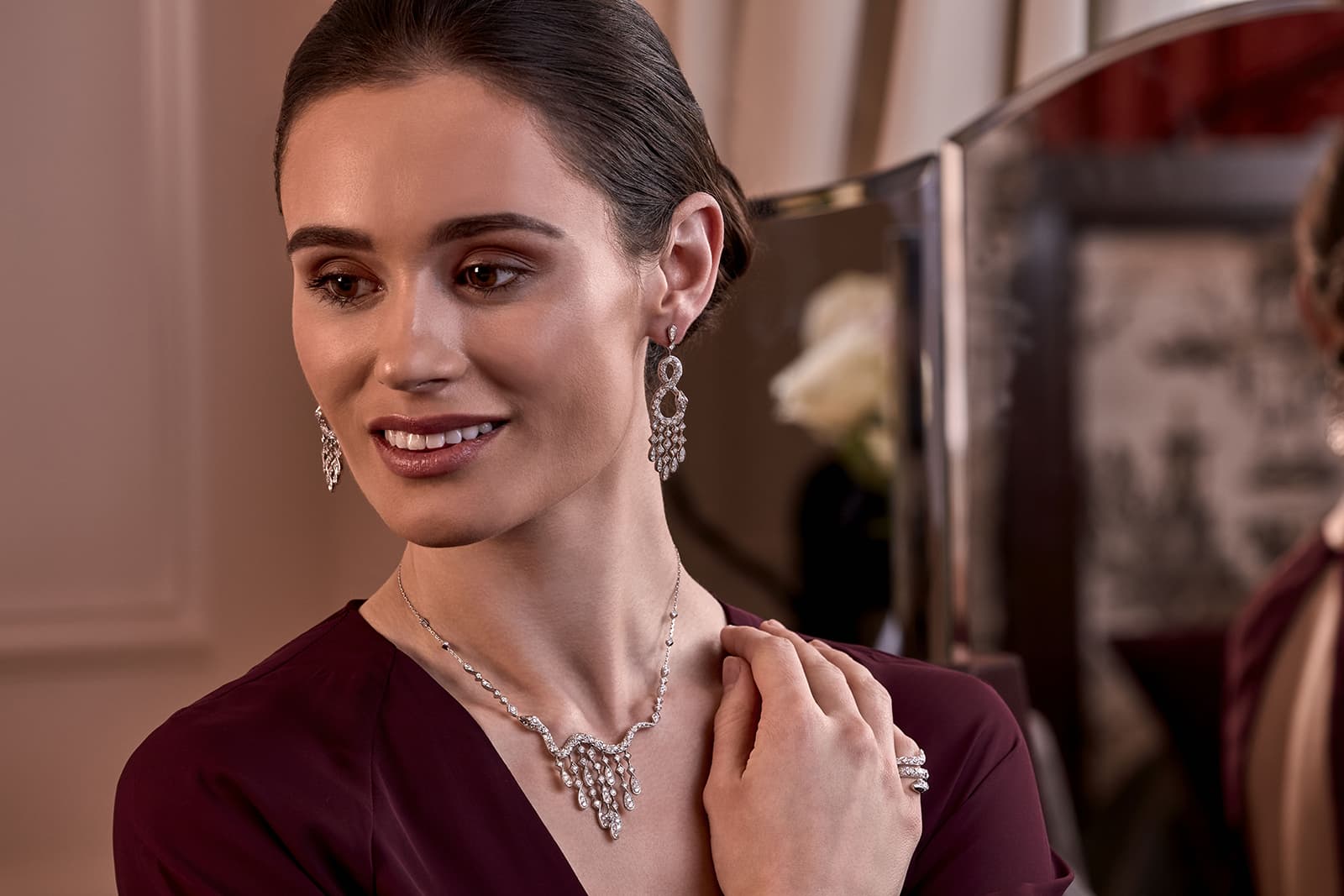 Garrard 'Signature Serpent' jewellery from the 'Muse' collection 