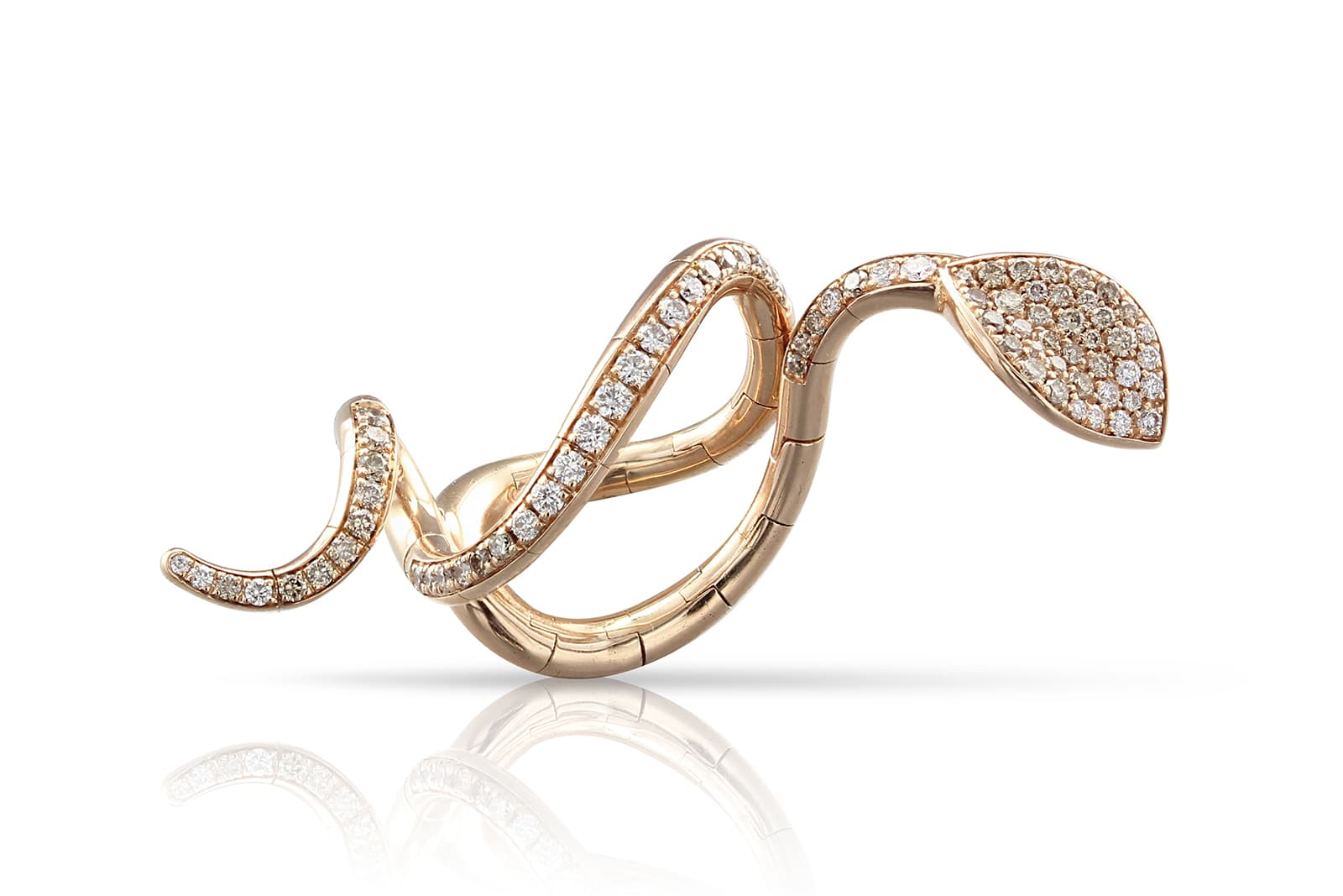 Pasquale Bruni bracelet from the ‘Look at Me’ collection with diamonds in yellow gold