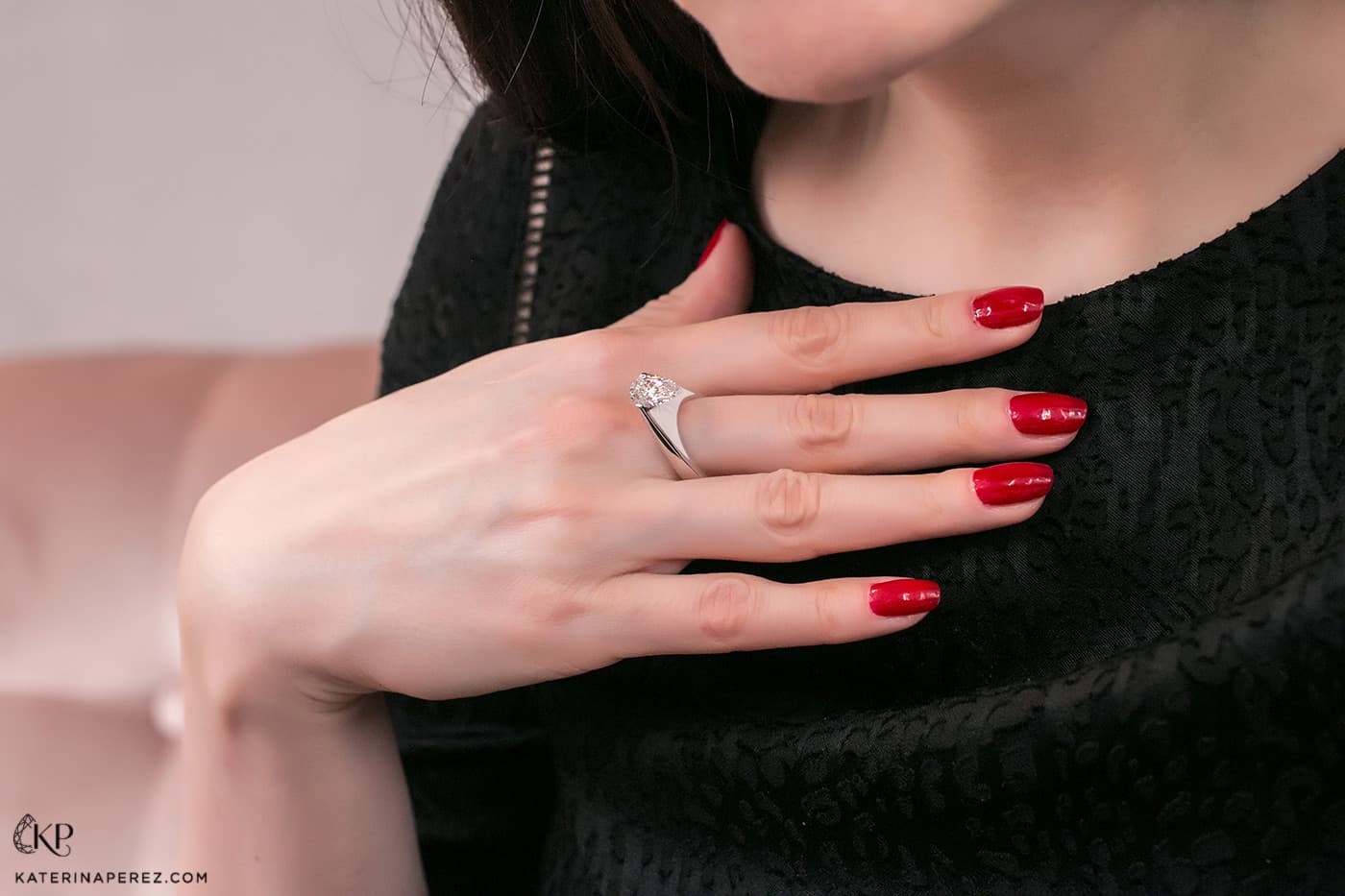  Calleija ‘Pure Zen’ ring that received the Harpers Bazaar Australian Diamond Guild Award