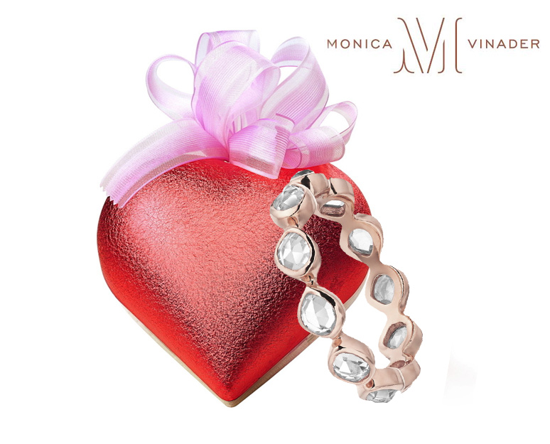 Позолоченное кольцо с горным хрусталем Monica Vinader моника винадер