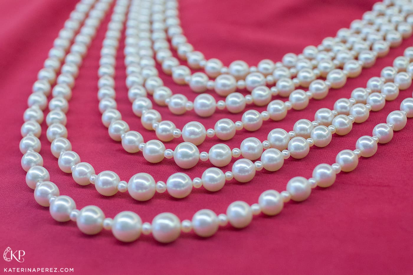  Christie's Magnificent Pearls exhibition necklace with natural pearls and diamonds