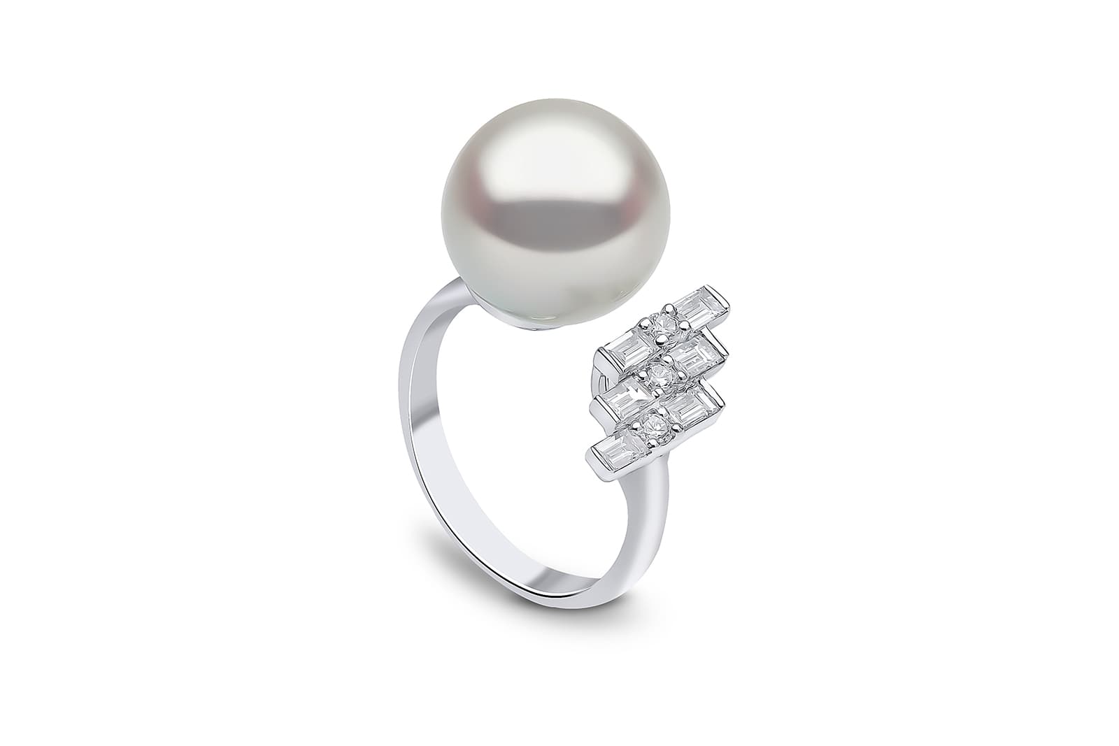  Yoko London Baguette collection ring