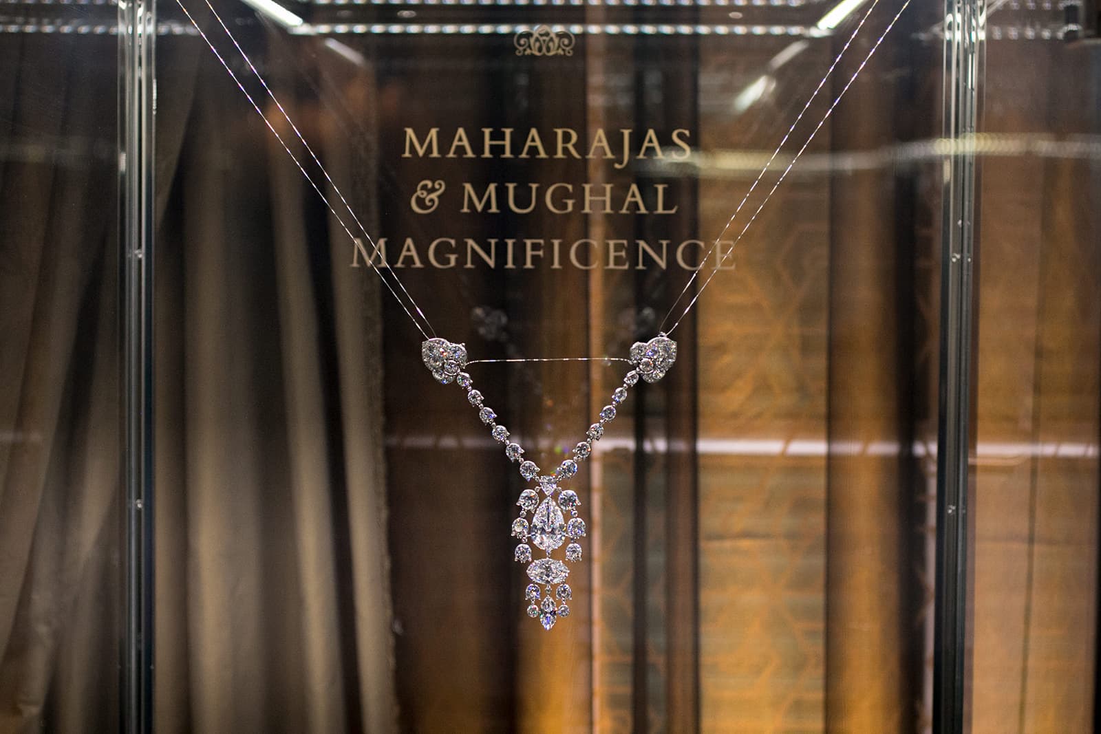 Christie’s ‘Maharajas & Mughal Magnificence’ Cartier devant-de-corsage brooch with total 67.68ct diamonds