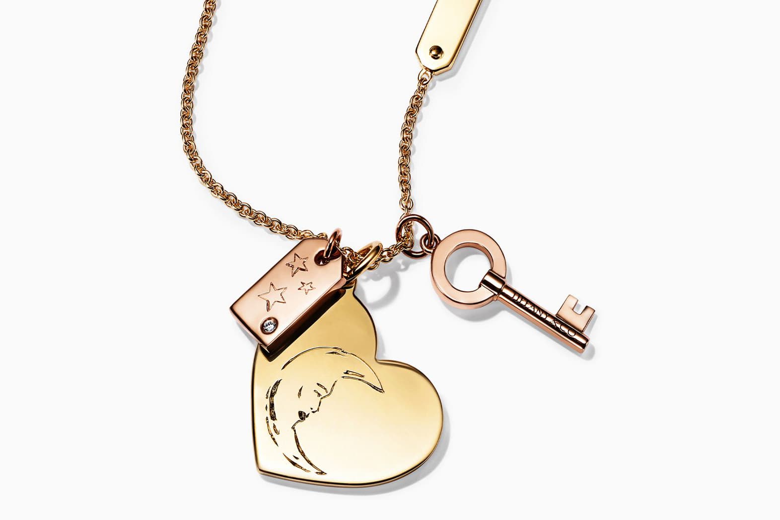 tiffany's engraved necklace