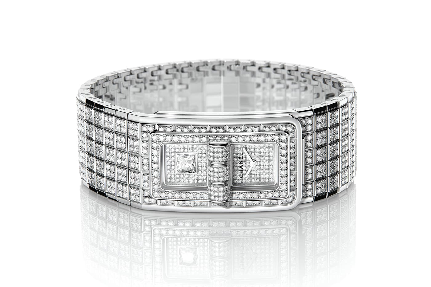 Chanel 'Code Coco' watch with 10.30ct diamonds in 18k white gold